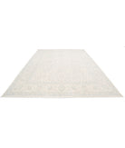 Serenity 10'0'' X 14'2'' Hand-Knotted Wool Rug 10'0'' x 14'2'' (300 X 425) / Ivory / Blue