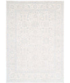 Serenity 10'0'' X 14'2'' Hand-Knotted Wool Rug 10'0'' x 14'2'' (300 X 425) / Ivory / Blue