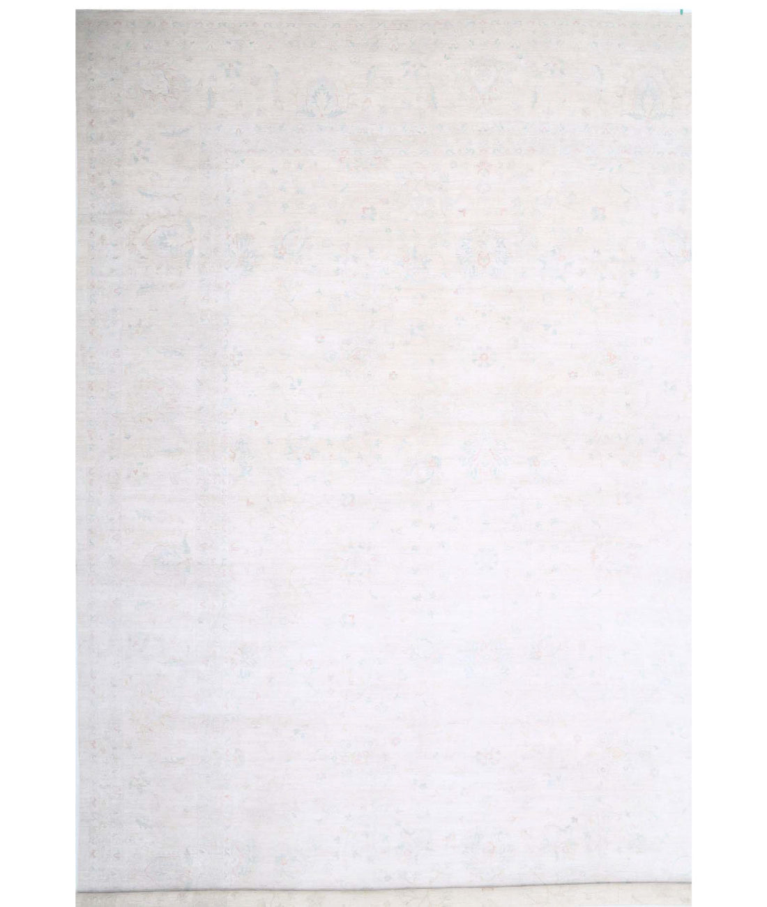 Serenity 19'4'' X 25'6'' Hand-Knotted Wool Rug 19'4'' x 25'6'' (580 X 765) / Ivory / Ivory