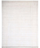 Serenity 16'5'' X 27'7'' Hand-Knotted Wool Rug 16'5'' x 27'7'' (493 X 828) / Blue / Gold