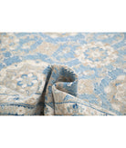 Serenity 13'2'' X 16'10'' Hand-Knotted Wool Rug 13'2'' x 16'10'' (395 X 505) / Blue / Ivory