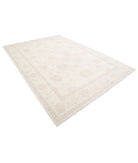 Serenity 8'2'' X 11'5'' Hand-Knotted Wool Rug 8'2'' x 11'5'' (245 X 343) / Ivory / Taupe