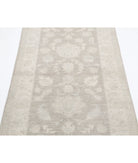 Serenity 2'8'' X 8'4'' Hand-Knotted Wool Rug 2'8'' x 8'4'' (80 X 250) / Grey / Ivory