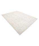 Serenity 8'2'' X 11'2'' Hand-Knotted Wool Rug 8'2'' x 11'2'' (245 X 335) / Ivory / Ivory