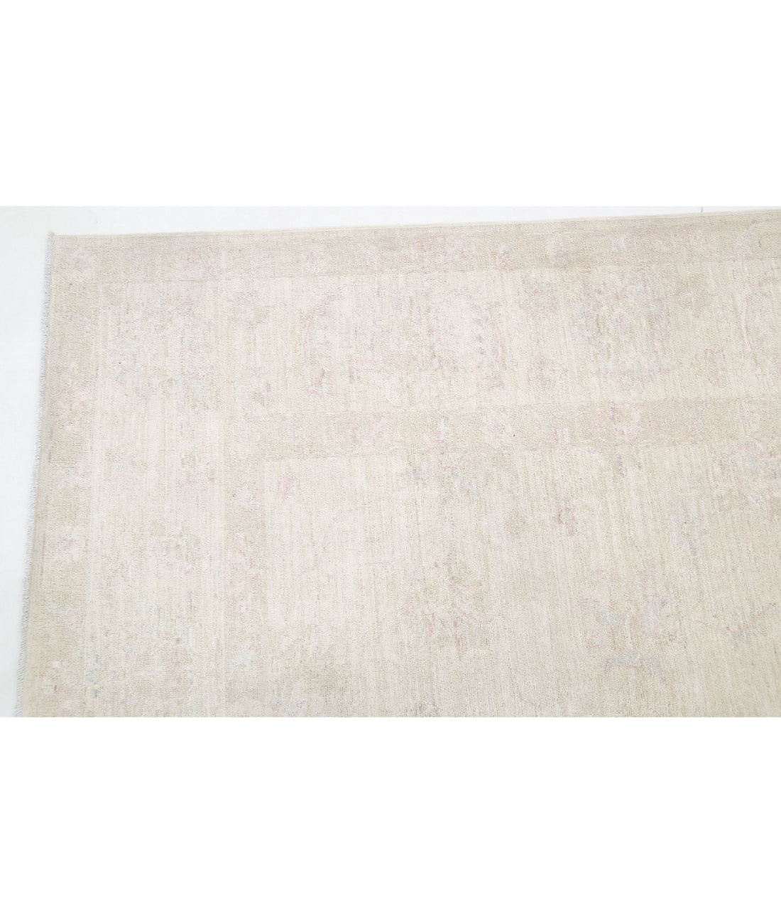 Serenity 8'2'' X 11'2'' Hand-Knotted Wool Rug 8'2'' x 11'2'' (245 X 335) / Ivory / Ivory