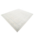 Serenity 8'1'' X 9'8'' Hand-Knotted Wool Rug 8'1'' x 9'8'' (243 X 290) / Ivory / Blue