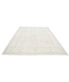 Serenity 8'1'' X 9'8'' Hand-Knotted Wool Rug 8'1'' x 9'8'' (243 X 290) / Ivory / Blue