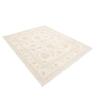 Serenity 6'6'' X 7'9'' Hand-Knotted Wool Rug 6'6'' x 7'9'' (195 X 233) / Ivory / Taupe