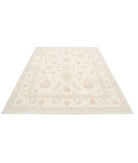 Serenity 6'6'' X 7'9'' Hand-Knotted Wool Rug 6'6'' x 7'9'' (195 X 233) / Ivory / Taupe