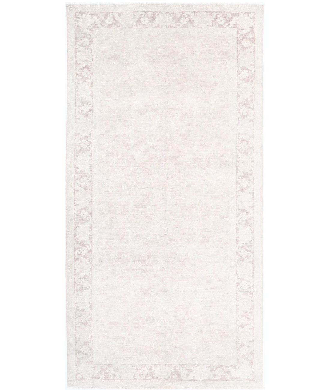 Serenity 5'0'' X 10'2'' Hand-Knotted Wool Rug 5'0'' x 10'2'' (150 X 305) / Ivory / Taupe