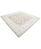 Serenity 9'6'' X 9'8'' Hand-Knotted Wool Rug 9'6'' x 9'8'' (285 X 290) / Taupe / Ivory