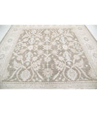 Serenity 9'6'' X 9'8'' Hand-Knotted Wool Rug 9'6'' x 9'8'' (285 X 290) / Taupe / Ivory