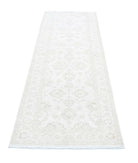 Serenity 2'7'' X 8'2'' Hand-Knotted Wool Rug 2'7'' x 8'2'' (78 X 245) / Ivory / Taupe