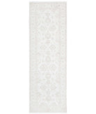 Serenity 2'7'' X 8'2'' Hand-Knotted Wool Rug 2'7'' x 8'2'' (78 X 245) / Ivory / Taupe