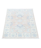 Serenity 2'1'' X 3'0'' Hand-Knotted Wool Rug 2'1'' x 3'0'' (63 X 90) / Taupe / Ivory