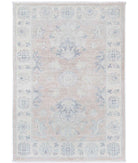 Serenity 2'1'' X 3'0'' Hand-Knotted Wool Rug 2'1'' x 3'0'' (63 X 90) / Taupe / Ivory