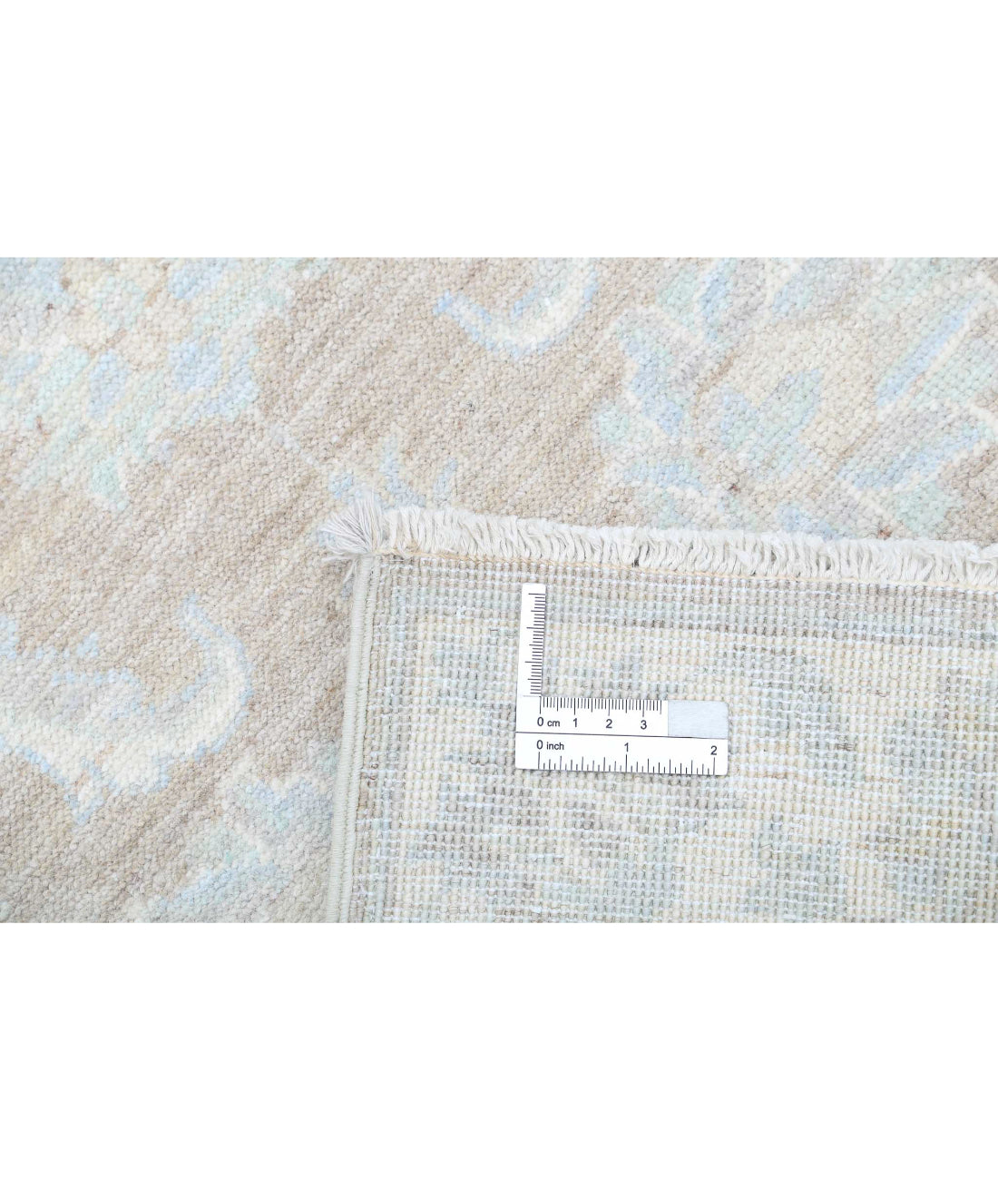 Serenity 2'1'' X 3'2'' Hand-Knotted Wool Rug 2'1'' x 3'2'' (63 X 95) / Brown / Ivory