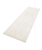 Serenity 2'7'' X 8'3'' Hand-Knotted Wool Rug 2'7'' x 8'3'' (78 X 248) / Taupe / Ivory