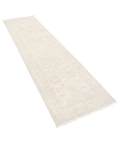 Serenity 2'6'' X 9'5'' Hand-Knotted Wool Rug 2'6'' x 9'5'' (75 X 283) / Ivory / Taupe