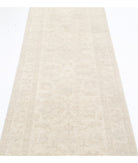 Serenity 2'6'' X 9'5'' Hand-Knotted Wool Rug 2'6'' x 9'5'' (75 X 283) / Ivory / Taupe