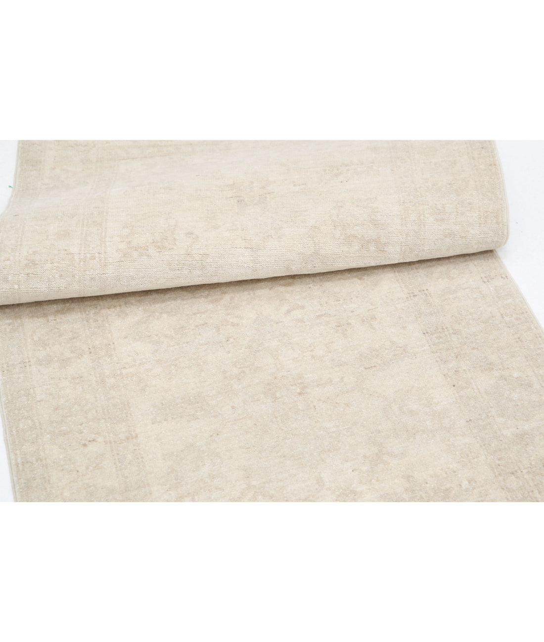 Serenity 2'6'' X 9'5'' Hand-Knotted Wool Rug 2'6'' x 9'5'' (75 X 283) / Ivory / Taupe