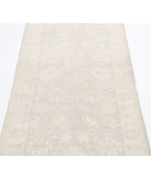 Serenity 2'6'' X 7'11'' Hand-Knotted Wool Rug 2'6'' x 7'11'' (75 X 238) / Ivory / Grey