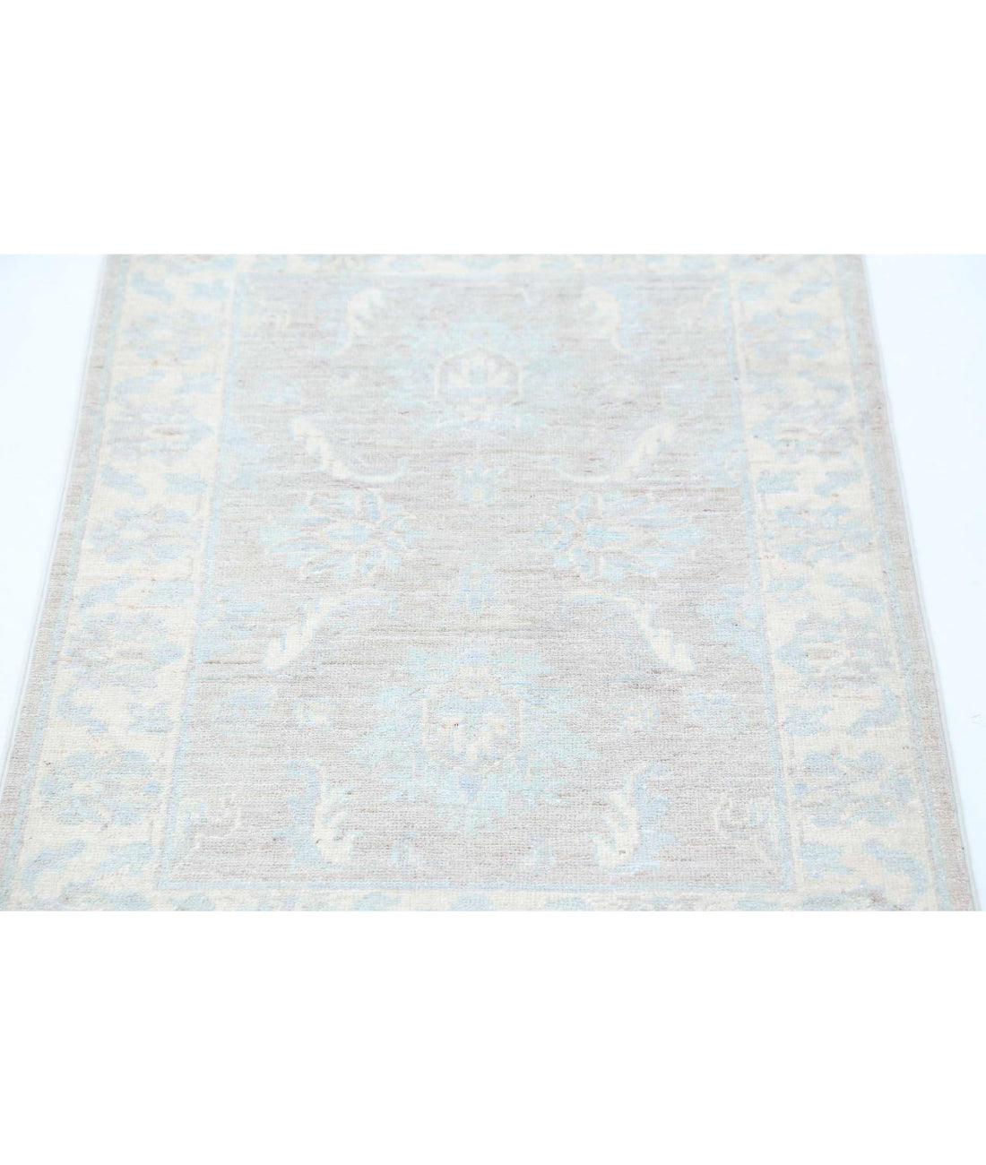 Serenity 2'2'' X 3'1'' Hand-Knotted Wool Rug 2'2'' x 3'1'' (65 X 93) / Grey / Ivory