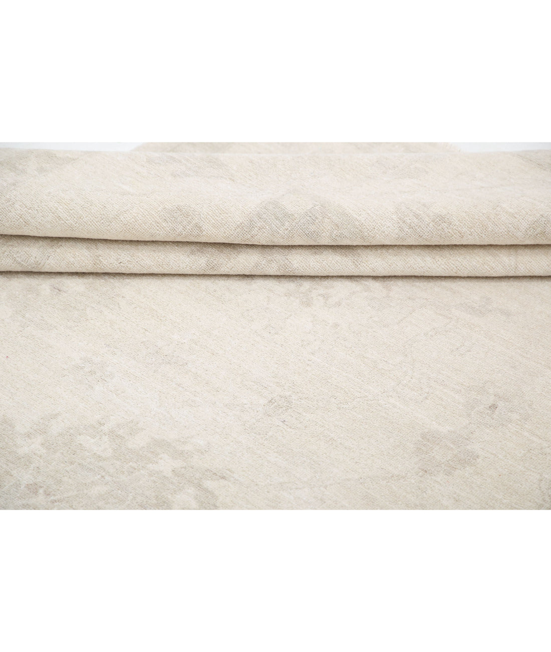 Serenity 9'0'' X 11'6'' Hand-Knotted Wool Rug 9'0'' x 11'6'' (270 X 345) / Ivory / Taupe