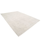 Serenity 9'9'' X 13'10'' Hand-Knotted Wool Rug 9'9'' x 13'10'' (293 X 415) / Taupe / Ivory