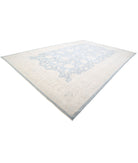 Serenity 13'2'' X 19'8'' Hand-Knotted Wool Rug 13'2'' x 19'8'' (395 X 590) / Grey / Gold