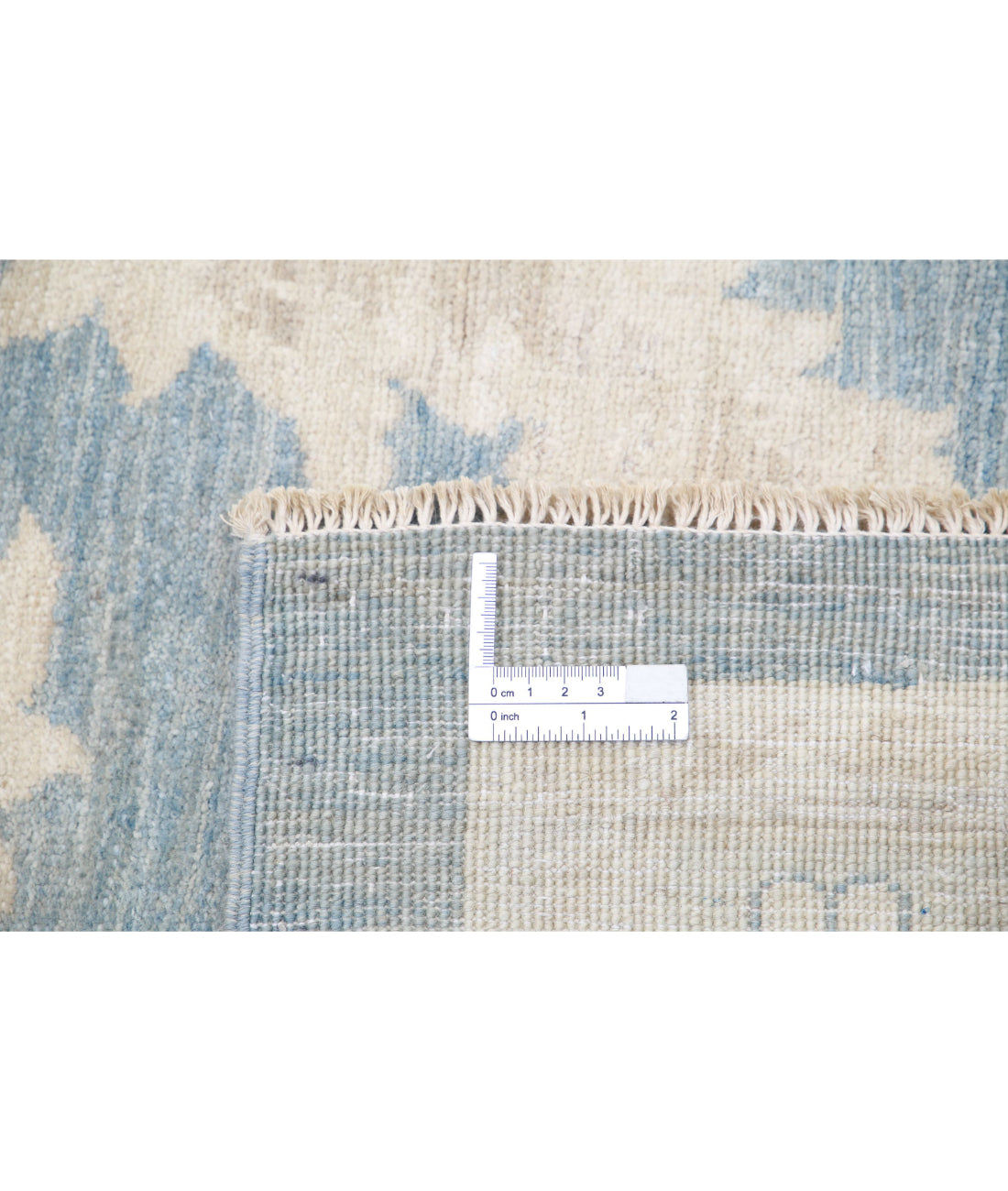 Serenity 13'2'' X 19'8'' Hand-Knotted Wool Rug 13'2'' x 19'8'' (395 X 590) / Grey / Gold