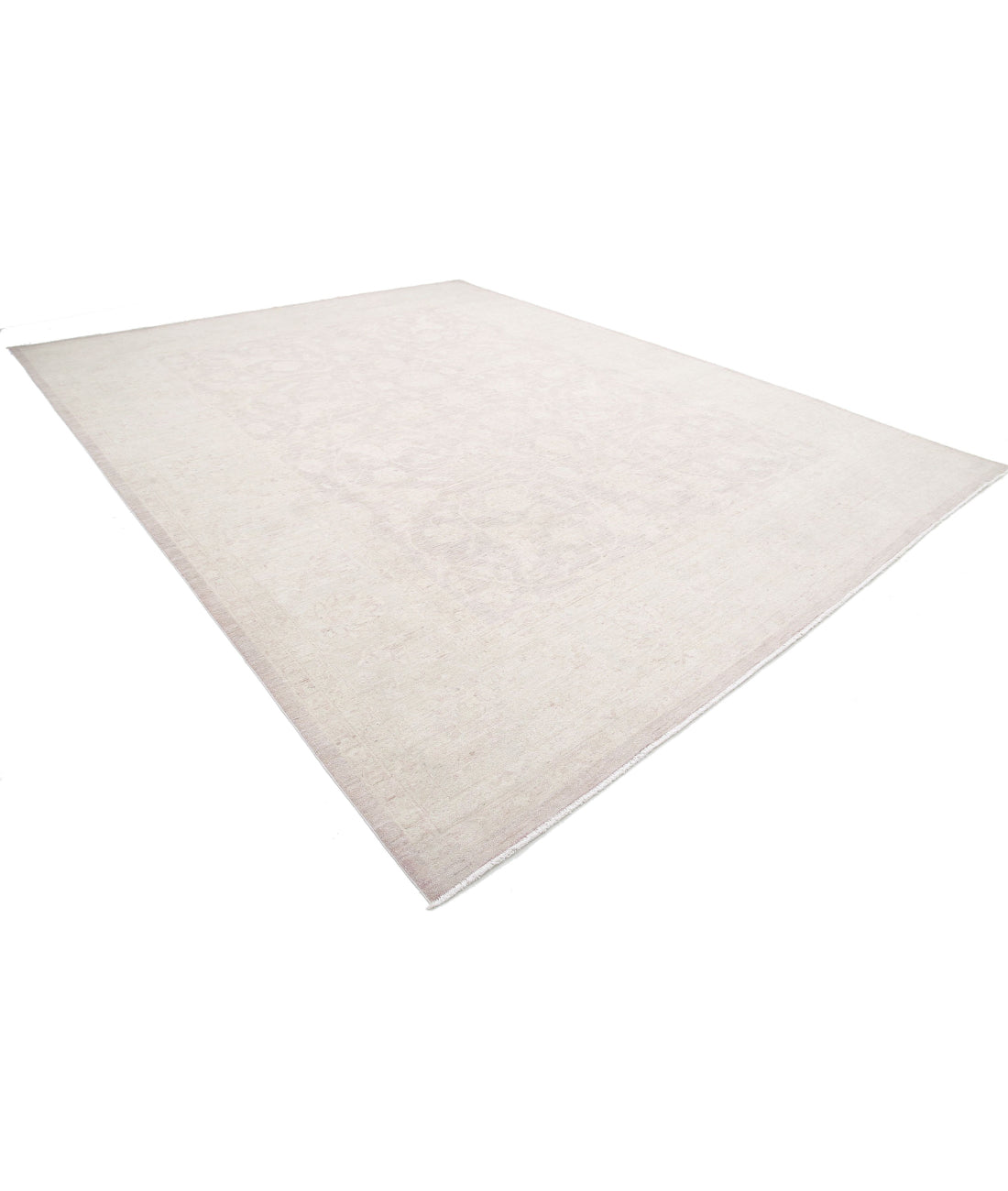 Serenity 11'7'' X 14'10'' Hand-Knotted Wool Rug 11'7'' x 14'10'' (348 X 445) / Brown / Ivory