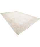 Serenity 12'4'' X 18'1'' Hand-Knotted Wool Rug 12'4'' x 18'1'' (370 X 543) / Ivory / Rust