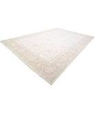 Serenity 12'4'' X 18'1'' Hand-Knotted Wool Rug 12'4'' x 18'1'' (370 X 543) / Ivory / Rust