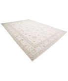 Serenity 11'9'' X 16'10'' Hand-Knotted Wool Rug 11'9'' x 16'10'' (353 X 505) / Ivory / Ivory