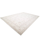 Serenity 11'9'' X 16'10'' Hand-Knotted Wool Rug 11'9'' x 16'10'' (353 X 505) / Ivory / Ivory