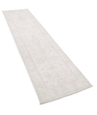 Serenity 2'6'' X 9'5'' Hand-Knotted Wool Rug 2'6'' x 9'5'' (75 X 283) / Ivory / Taupe