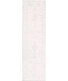 Serenity 2'6'' X 9'5'' Hand-Knotted Wool Rug 2'6'' x 9'5'' (75 X 283) / Ivory / Taupe