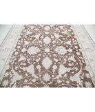 Serenity 8'10'' X 11'7'' Hand-Knotted Wool Rug 8'10'' x 11'7'' (265 X 348) / Brown / Ivory