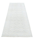 Serenity 2'8'' X 8'1'' Hand-Knotted Wool Rug 2'8'' x 8'1'' (80 X 243) / Taupe / Ivory