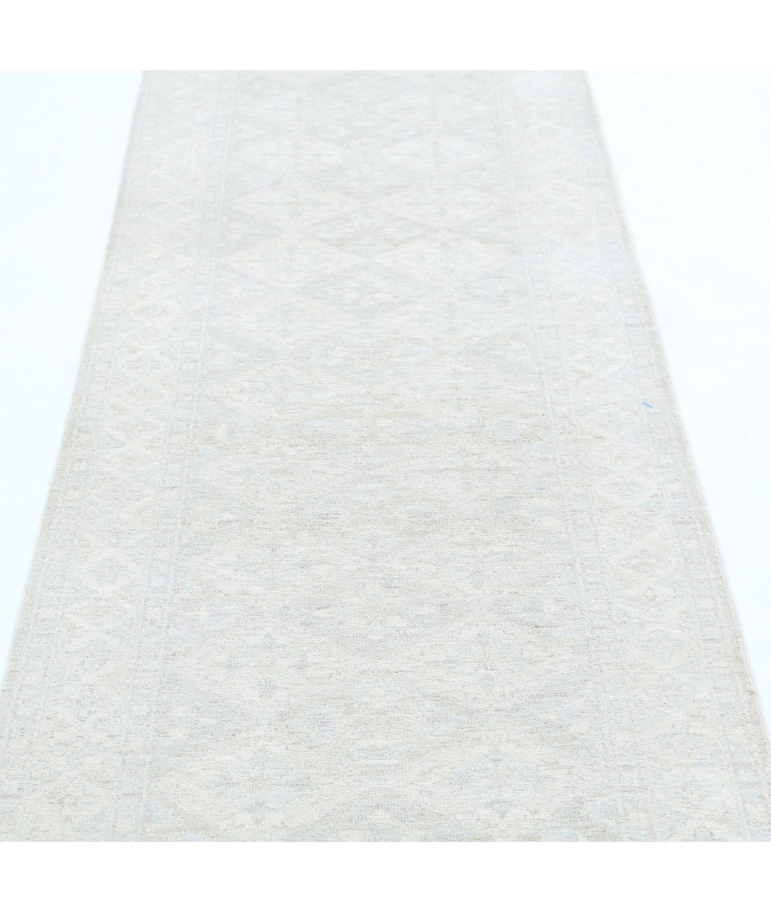 Serenity 2'8'' X 8'1'' Hand-Knotted Wool Rug 2'8'' x 8'1'' (80 X 243) / Taupe / Ivory