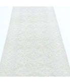 Serenity 2'8'' X 8'1'' Hand-Knotted Wool Rug 2'8'' x 8'1'' (80 X 243) / Taupe / Ivory