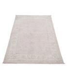 Serenity 3'0'' X 4'7'' Hand-Knotted Wool Rug 3'0'' x 4'7'' (90 X 138) / Pink / Ivory