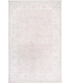 Serenity 3'0'' X 4'7'' Hand-Knotted Wool Rug 3'0'' x 4'7'' (90 X 138) / Pink / Ivory