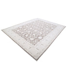 Serenity 8'9'' X 11'0'' Hand-Knotted Wool Rug 8'9'' x 11'0'' (263 X 330) / Brown / Ivory