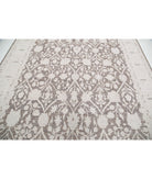 Serenity 8'9'' X 11'0'' Hand-Knotted Wool Rug 8'9'' x 11'0'' (263 X 330) / Brown / Ivory