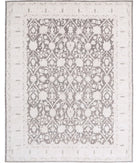 Serenity 8'9'' X 11'0'' Hand-Knotted Wool Rug 8'9'' x 11'0'' (263 X 330) / Brown / Ivory