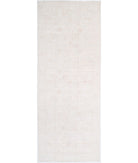 Serenity 5'10'' X 16'3'' Hand-Knotted Wool Rug 5'10'' x 16'3'' (175 X 488) / Ivory / Orange