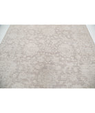 Serenity 8'0'' X 9'1'' Hand-Knotted Wool Rug 8'0'' x 9'1'' (240 X 273) / Brown / Ivory