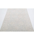 Serenity 3'11'' X 14'2'' Hand-Knotted Wool Rug 3'11'' x 14'2'' (118 X 425) / Grey / Ivory